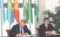 Signing of Memorandum of Understanding between the United Nations and International Fund for Saving Aral Sea