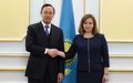 SPECIAL REPRESENTATIVE OF THE UN SECRETARY-GENERAL FOR CENTRAL ASIA, HEAD OF UNRCCA NATALIA GHERMAN visits Astana