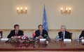 UN Secretary-General's press conference at UNRCCA 