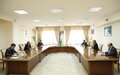 SRSG NATALIA GHERMAN MEETS WITH UZBEK DEPUTY FOREIGN MINISTER AND DIRECTOR OF THE INSTITUTE FOR STRATEGIC AND REGIONAL STUDIES UNDER THE PRESIDENT OF THE REPUBLIC OF UZBEKISTAN